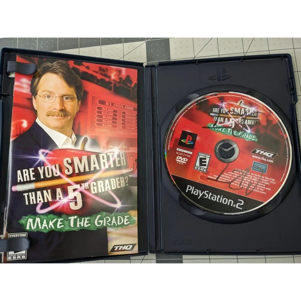 Playstation 2 Game Lot 5th Grader Tasmanian Cars Nemo‎